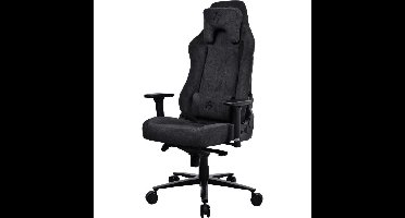 Arozzi Vernazza Soft Fabric - Pure Black gamestoel