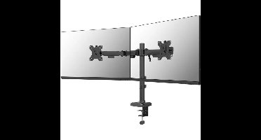 Neomounts DS60-600BL2 Monitorarm 10-32" - Quick-fix - 180°-stop