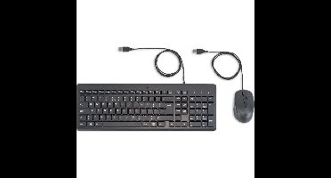 HP 150 muis en toetsenbord met kabel desktopset
