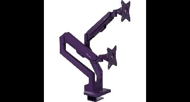 Arozzi Alzare Neo Duo - Gas Spring Monitor Arm - Pink monitorarm