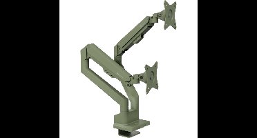 Arozzi Alzare Neo Duo - Gas Spring Monitor Arm - Forest Green monitorarm