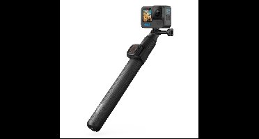 GoPro 1.2m Extension Pole + Waterproof Shutter Remote bevestiging
