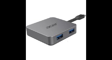 Acer 4-in-1 Type-C draagbare minidock dongle dockingstation
