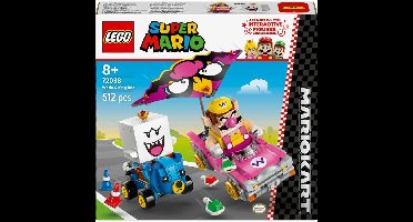 LEGO Super Mario - Mario Kart - Wario en King Boo Constructiespeelgoed