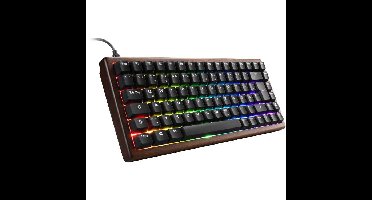 Sharkoon SKILLER SGK50 S3 Wood PBT gaming toetsenbord