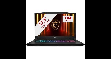 MSI Katana 17 HX B14WEK-027NL 17.3'' gaming laptop