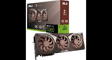 ASUS GeForce RTX 5080 Noctua OC 16G grafische kaart