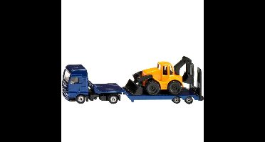 SIKU Super - MAN Lkw met graafmachine modelvoertuig