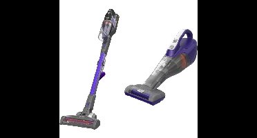 BLACK+DECKER 18V 4IN1 PowerSeries Extreme PET steelstofzuiger + 12V PET Kruimeldief met dierenborstel Bundel