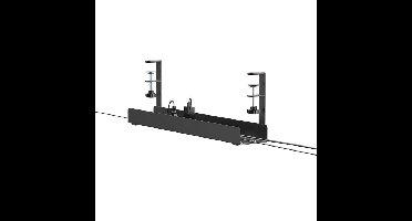 Neomounts ADS07-121BL Kabelgoot kabelkanaal