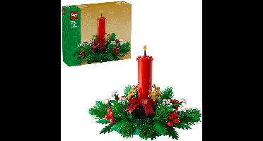 LEGO Icons - Kersttafeldecoratie Constructiespeelgoed