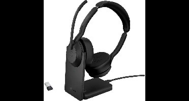 Jabra Evolve2 55, Incl. oplaadstandaard headset