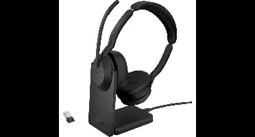 Jabra Evolve2 55, Incl. oplaadstandaard headset
