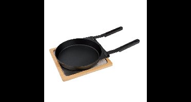 Solo Stove Pi-Set met Gietijzeren Kookgerei grillplaat