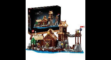 LEGO Ideas - Vikingdorp Constructiespeelgoed