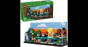 LEGO Minecraft - Minibiomen Constructiespeelgoed