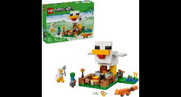 LEGO Minecraft - Kippenboerderij Constructiespeelgoed
