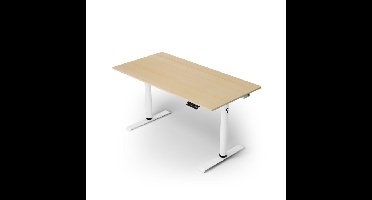 Arozzi Arena Nordico Sit/Stand Desk - Light Birch gaming desk