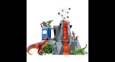 Schleich Dinosaurs - Grote vulkaanexpeditie speelfiguur