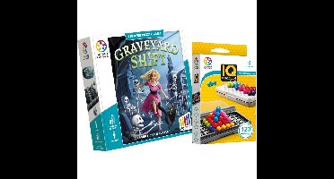 SmartGames Graveyard Shift + IQ Puzzler Pro Bundel Denkspel
