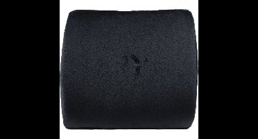 Arozzi Lumbar Support Black Velour - Horizontal Straps inlegkussen