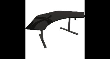 Arozzi Arena Angelo - Gun Metal gaming desk