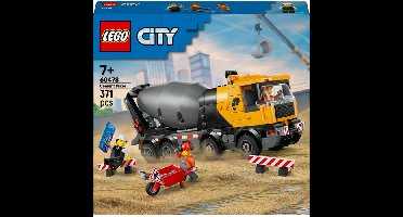 LEGO City Cement Mixer Constructiespeelgoed