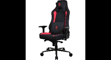 Arozzi Vernazza Supersoft Fabric - Black/Red gamestoel