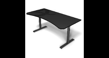 Arozzi Arena Gaming Desk - Gunmetal