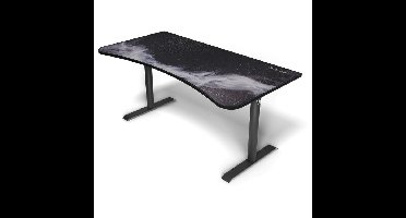 Arozzi Arena Gaming Desk - Gunmetal - Galaxy