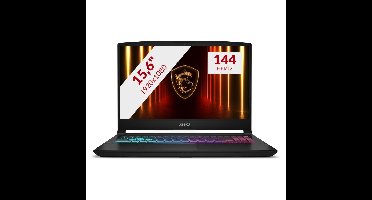 MSI Katana 15 HX B14WGK-042NL 15.6'' gaming laptop