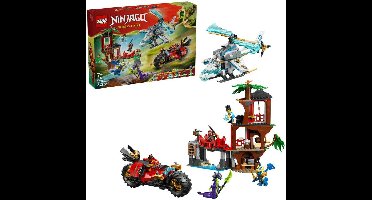 LEGO Ninjago - Ninjavoertuigen bij de boomhut Constructiespeelgoed