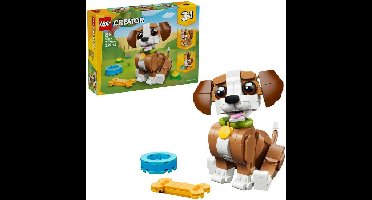 LEGO Schattige dieren: speelse puppy Constructiespeelgoed