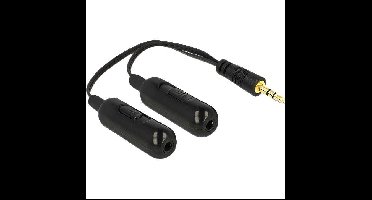 DeLOCK 1x 3.5 mm (male) > 2x 3.5 mm kabel