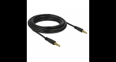 DeLOCK Stereo Jack 3,5 mm 5-Pin (male) > 3,5 mm 5-Pin (male) kabel