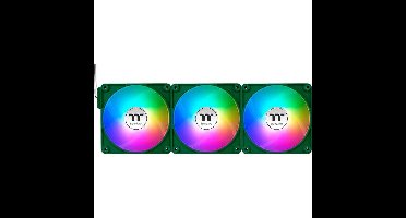Thermaltake CT120 EX ARGB Sync PC Cooling Fan Racing Green (3-Fan Pack) case fan