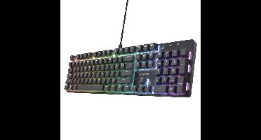 Trust GXT 871 Zora Mechanisch gamingtoetsenbord gaming toetsenbord