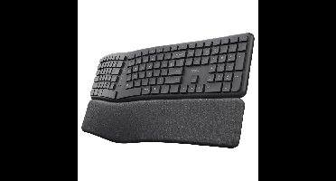 Trust Keyra Draadloos ergonomisch toetsenbord