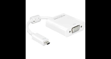 DeLOCK micro-HDMI naar VGA adapter