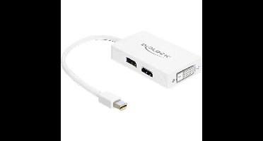 DeLOCK Mini DisplayPort naar DisplayPort / HDMI / DVI adapter