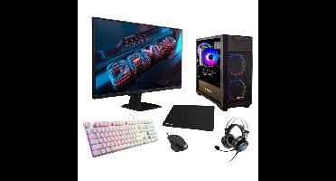 ALTERNATE Thunderstorm Starter Ryzen 5 - RTX 4060 Ready-To-Play voordeelbundel gaming pc