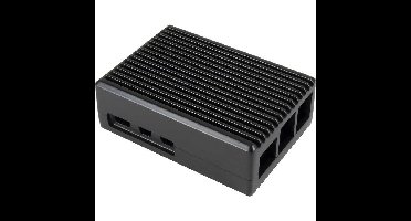 Inter-Tech Elegant aluminum case for Raspberry Pi 5 behuizing