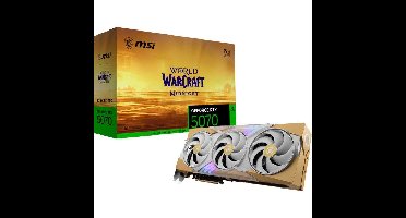 MSI GeForce RTX 5070 12G World of Warcraft MIDNIGHT LIGHT EDITION OC grafische kaart