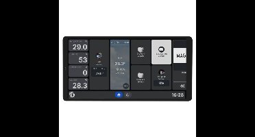 Shelly Wall Display X2i bedieningspaneel