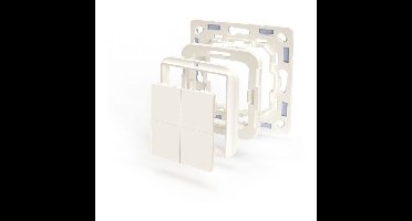 Shelly BLU Wall Switch 4 (without adapter and frame) schakelaar