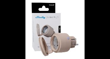 Shelly Wave Outdoor Plug S LR (EU) stekkerdoos