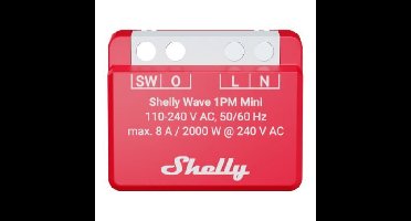 Shelly Wave 1PM Mini LR (EU) relais