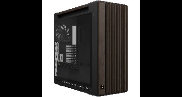 ASUS ProArt PA602 Wood Edition Retro Brown - Tempered Glass Panel big tower behuizing