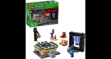 LEGO Minecraft - Reis naar de Nether en het End-portaal Constructiespeelgoed