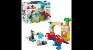 LEGO DUPLO - Dinosaurus Spidey-Rex vs. Green Goblin Constructiespeelgoed